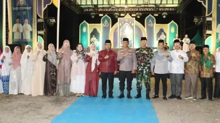 Polres Padangsidimpuan Amankan Penutupan MTQ XXV