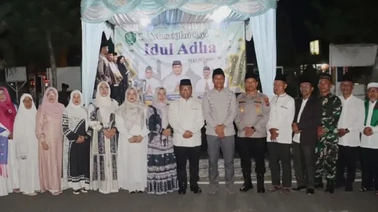 Polres Padangsidimpuan Amankan Malam Takbiran Idul Adha