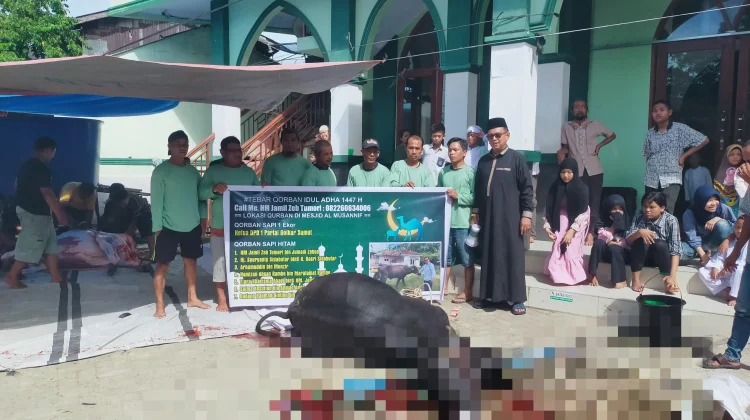 Prioritaskan Korban Bencana, Andar Amin Berkurban di Sibolga