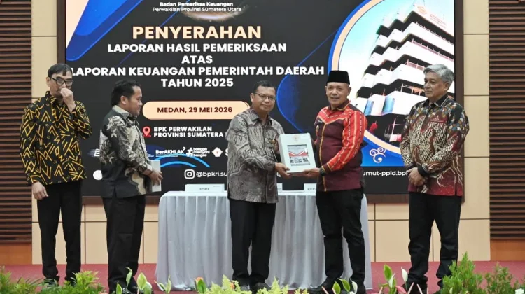 Tahun Pertama Kepemimpinan Masinton - Mahmud, Pemkab Tapteng Raih Opini WTP dari BPK