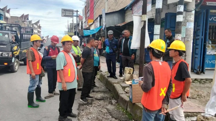 Pemkab Humbahas Bersama BBPJN Sumut Tinjau Rencana Pembangunan Gorong-Gorong
