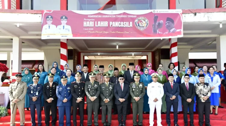 Pemkab Tapanuli Tengah Gelar Upacara Hari Lahir Pancasila 2026