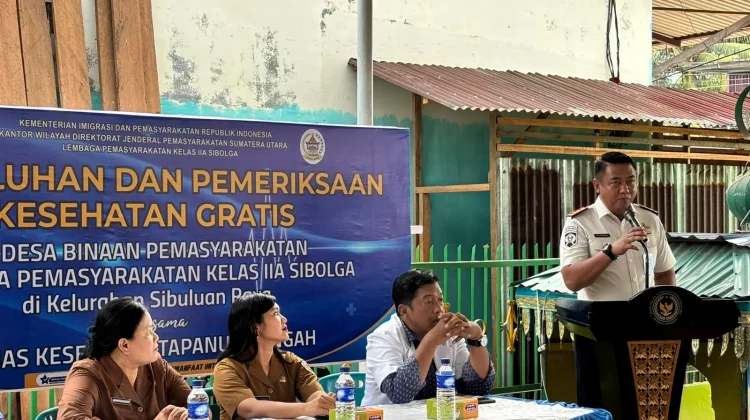 Dukung Asta Cita Presiden, Lapas Kelas IIA Sibolga Gelar Penyuluhan dan CKG