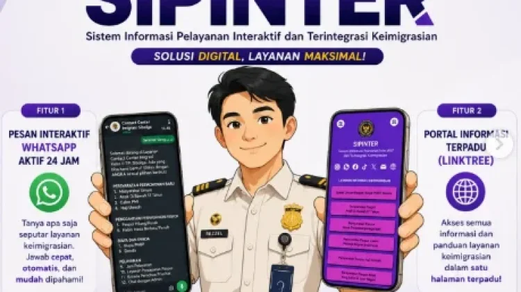 SiPINTER Solusi Cepat Layanan Keimigrasian