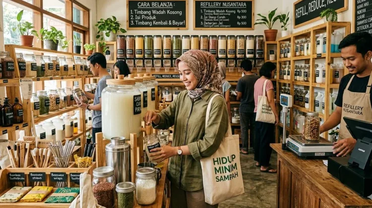 Toko Refill, Tren Gaya Hidup Minim Sampah