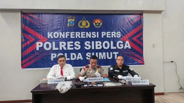 Operasi Antik Toba, Polres Sibolga Ungkap Enam Kasus Narkotika