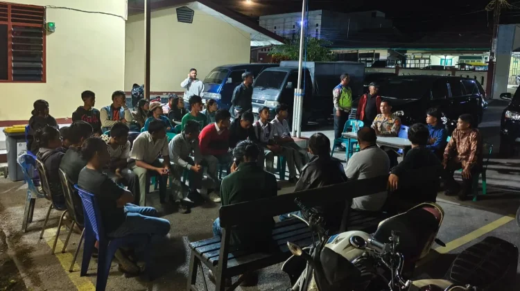 Polsek Balige Mediasi Tawuran Melukai 3 Pelajar