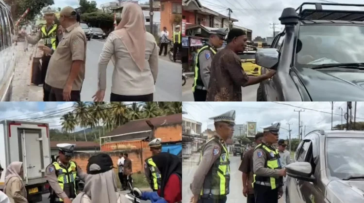 Papenda Padangsidimpuan Gelar Razia Pajak Kendaraan