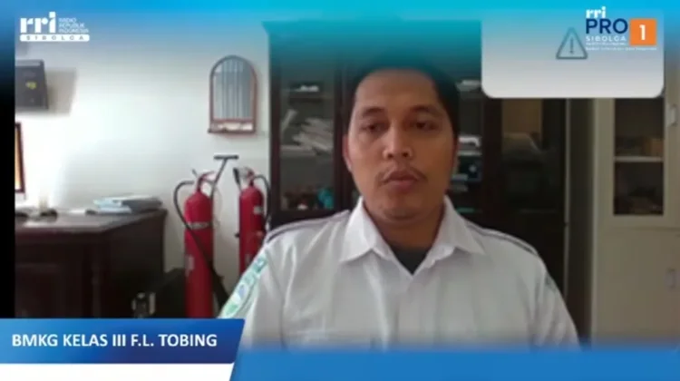 BMKG Prediksi Hujan Ringan  di Malam Hari Wilayah Tapanuli Tengah dan Sibolga