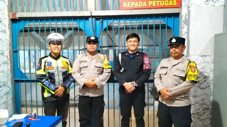 Polsek Sipirok Patroli Rutin di Rutan Kelas IIB, Pantau 380 Warga Binaan