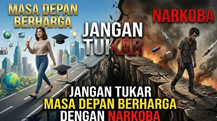 Jangan Tukar Masa Depan Berharga dengan Narkoba