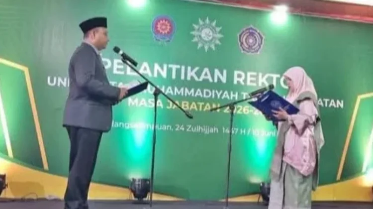 Rektor UMTS Dilantik, Darliana: Penguatan Akademik dan Pengabdian