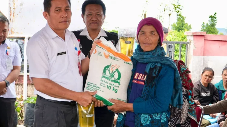 Bupati Humbahas Ingatkan Penyaluran Bantuan Pangan Tepat Sasaran