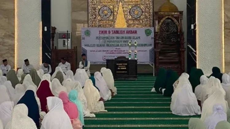 Polres Padangsidimpuan Amankan Dzikir dan Tabligh Akbar Sambut 1 Muharram 1448 H