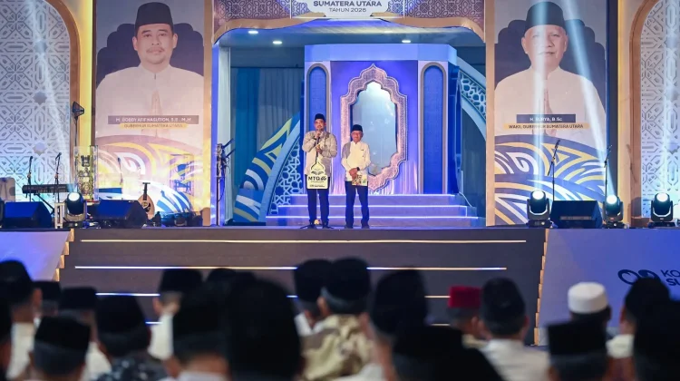 Pemkab Humbahas ikuti Pembukaan MTQ ke-40 Tingkat Provinsi Sumut Tahun 2026