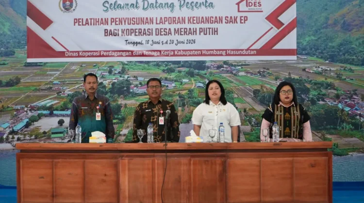 Pengurus KDMP Humbahas Ikuti Pelatihan Laporan Keuangan SAK-EP