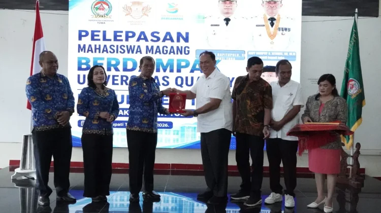 Wakil Bupati Lepas Mahasiswa Magang Berdampak Universitas Quality