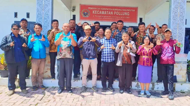 Pemkab Humbahas Perkuat Kelembagaan Pos Bankum Desa Pollung