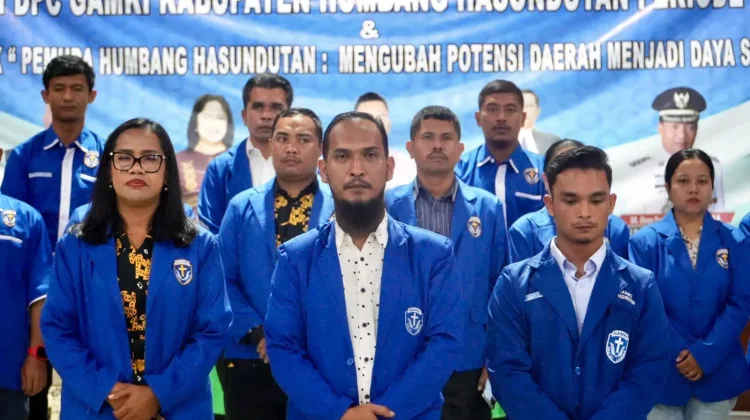 Wakil Bupati Ikuti Pelantikan DPC GAMKI Humbahas