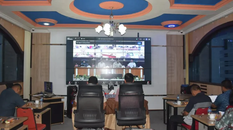 Pemko Sibolga Ikuti Penandatanganan SEB LP2B Secara Virtual