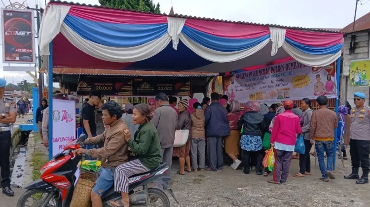 jelang HUT Bhayangkara, Polres Humbahas Lakukan GPM