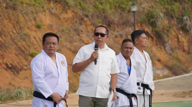 Ujian Kenaikan Sabuk Kyu Wadokai yang diikuti sekitar 300 karateka