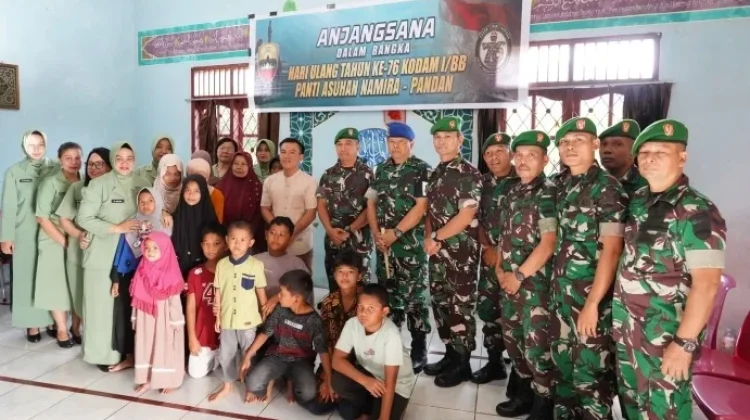 HUT Kodam, Korem 023/KS Gelar Sejumlah Kegiatan