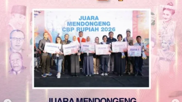 Pelajar SMPN 2 Sibolga Juarai Lomba Mendongeng CBP Rupiah