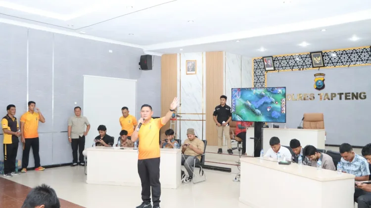 Turnamen Mobile Legends Kapolres Tapteng menuju Kapolri Cup