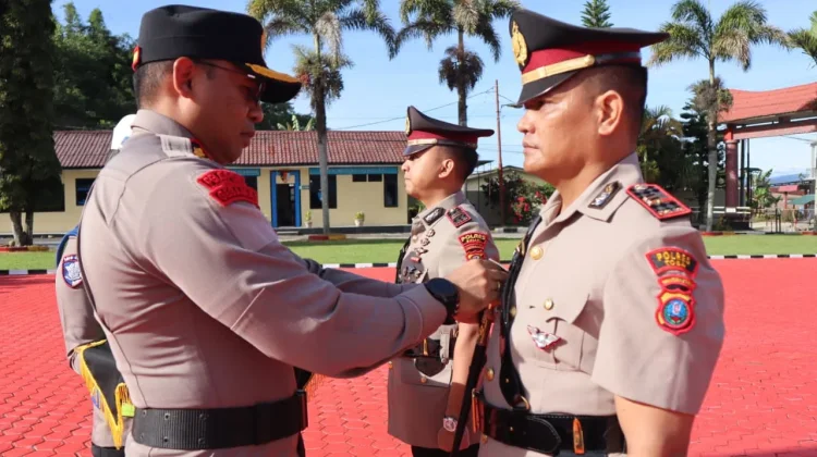 Iptu Elon Sitinjak Jadi Kasat Lantas Polres Toba