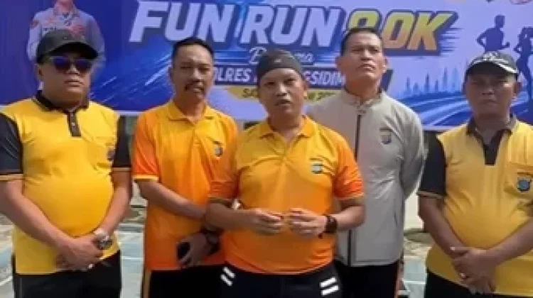 Meriahkan Hari Bhayangkara ke-80, Polres Padangsidimpuan Gelar Fun Run 8 Kilometer
