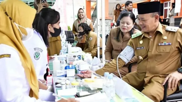 Wabup Tapteng: ASN Jadi Teladan Pemeriksaan Kesehatan Berkala