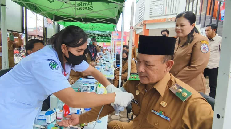 Pemkab Tapteng Buka Layanan CKG dan Skrining Tuberkulosis