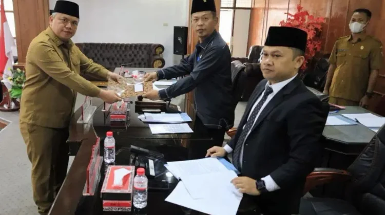 Pemkab Taput Sampaikan Ranperda Pertanggungjawaban APBD 2025, Raih Opini WTP