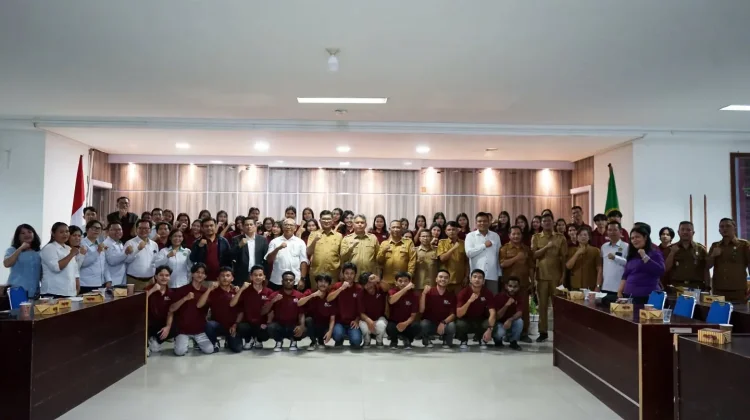Pemkab Taput Sambut 47 Mahasiswa KKN IAKN Tarutung Tahun 2026