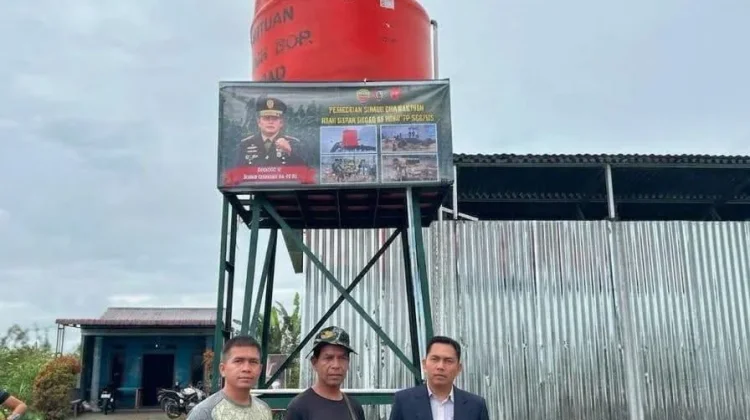Sinergi TNI-Pemkab Hadirkan Air Bersih bagi Masyarakat Umum