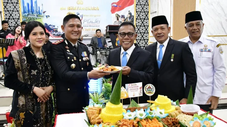 Acara Syukuran Hari Bhayangkara ke 80 di Tapteng