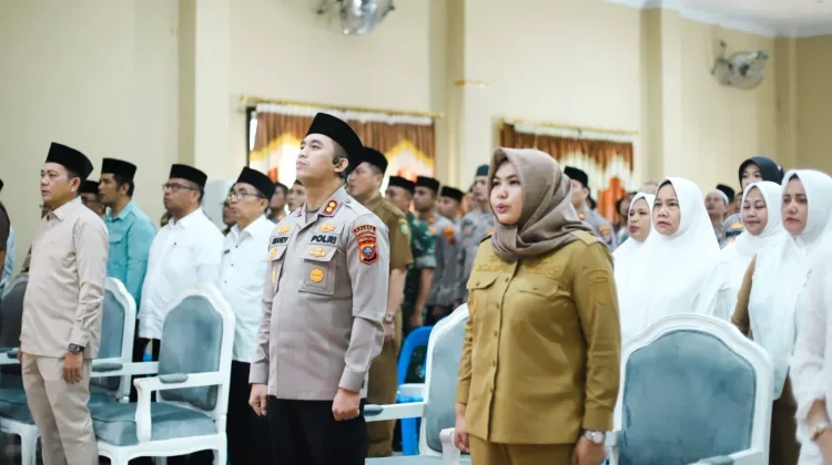 Wabup Atika Hadiri Doa Lintas Agama Bersama Polres Madina
