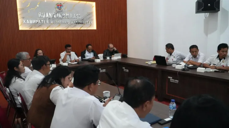 Kemendagri Bersama Pemkab Humbahas Rakor TKD Pascabencana