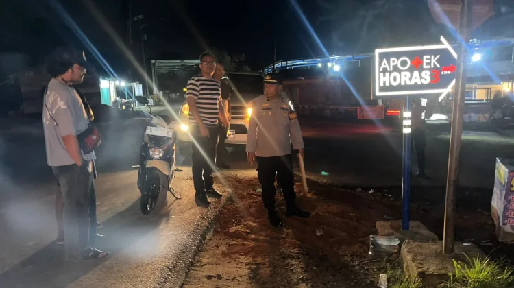 Polres Tapteng Tangkap Dua Pelaku Galian Optik Telkom