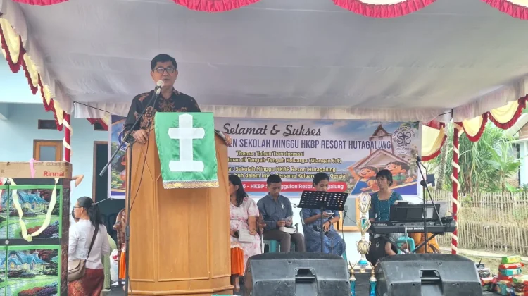 Pesta Puncak Parheheon Sekolah Minggu HKBP Resort Hutagalung