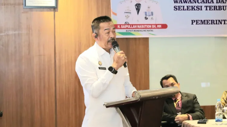 Bupati Madina Buka Seleksi Terbuka JPT Pratama untuk Isi 13 Jabatan OPD