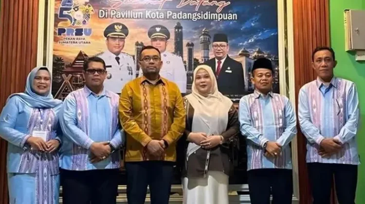 Pemkot Padangsidimpuan Hadiri Pembukaan PRSU ke-50 di Medan