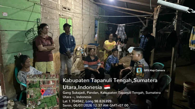Respons Cepat Call Center 110 Polres Tapteng Redam Keributan Warga