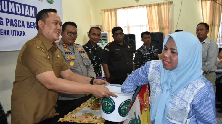 Enam Puluh Unit Huntap Sibolga Tahap III Diundi