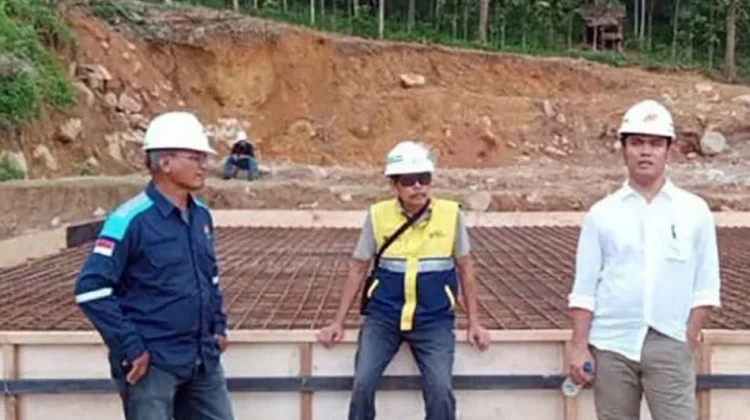 Direktur Mual Nauli dan Agrinas Tinjau IPA Sipan