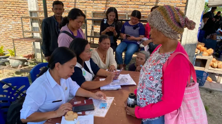 Pemkab Taput Lanjutkan Pengusulan Bansos Digital di Pohan Tonga