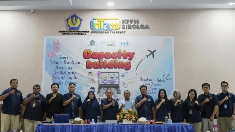 KPPN Sibolga Tingkatkan Literasi dan Kompetensi Komunikasi Pegawai