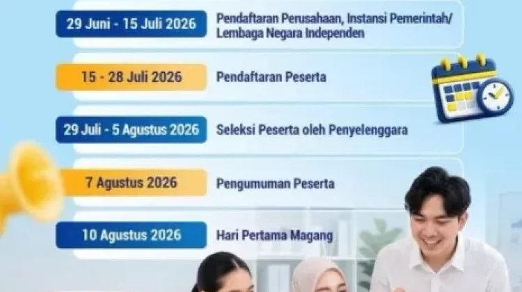 Pemagangan Nasional 2026 Batch 1 Dibuka