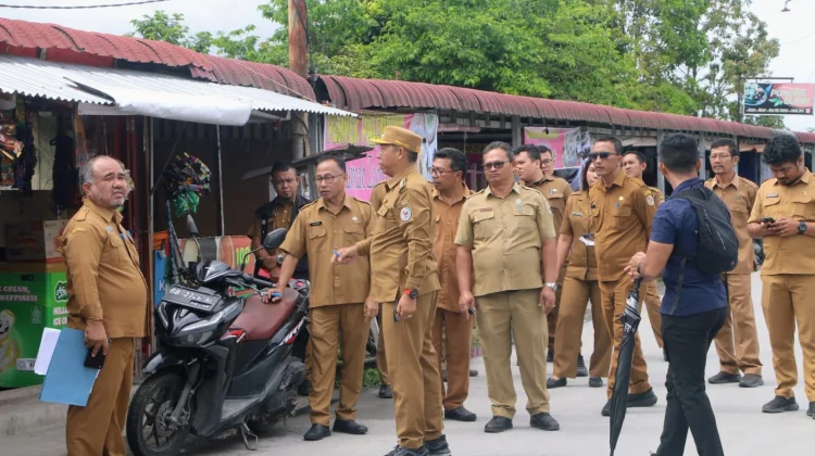 Bupati Taput Targetkan Percepatan Penataan Lokasi Tanggul Tarutung